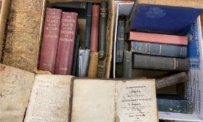 BOOKS - an assortment of vintage Welsh bibles and other titles to include 'Prydnawngwaith y Cymru'