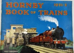 HORNBY 1931-2 BOOK OF TRAINS (Britannia Bridge featured on the cover)