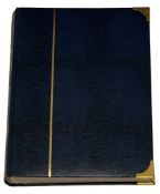 STAMPS (see several images) - A brass bound album of GB unmounted mint definitive circa 1936-2000