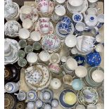TEAWARE - a very large assortment of various patterns to include Hornsea, Noritaki, Duchess, Duchess