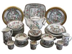 MAINLY COALPORT INDIAN TREE TEA & COFFEE WARE - 40 pieces approximately