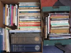 WELSH TITLE VINTAGE & MODERN BOOKS - 2 boxes to include two copies 'Tony ac Aloma cofion gorau', one