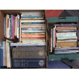 WELSH TITLE VINTAGE & MODERN BOOKS - 2 boxes to include two copies 'Tony ac Aloma cofion gorau', one