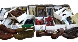 LADY'S & GENT'S SHOES & BOOTS, 22 PAIRS - brands include Farah, Wolverine, Stone River, Marks and