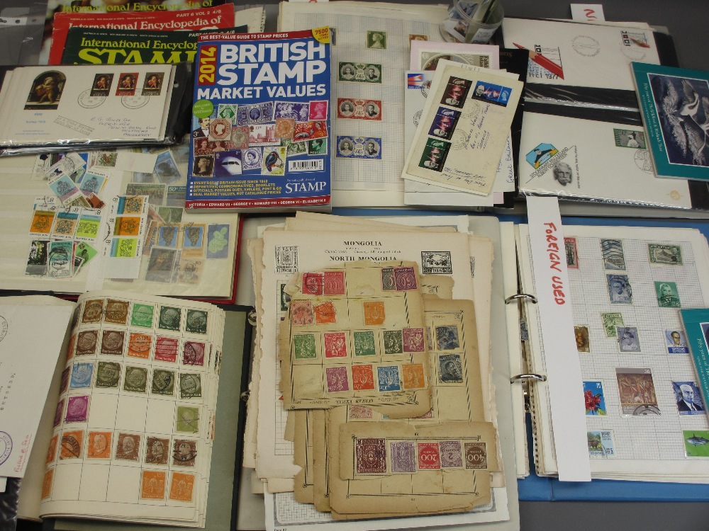 STAMPS - World and Commonwealth, mint and used, loose and in several binders