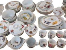 ROYAL WORCESTER EVESHAM TABLEWARE - 50 plus pieces to include six covered dishes, various sizes,
