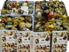 70 PLUS COLLECTOR'S BEARS - from The Teddy Bear Collection with associated magazines (within 5