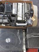VINTAGE CB & OTHER RADIO EQUIPMENT, portable transistors, Ultra record deck with speakers, ETC