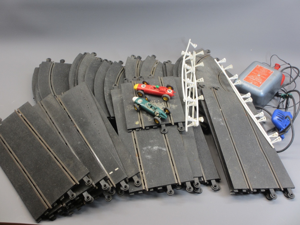 LARGE TOY VEHICLES (3) - to include a military jeep and a parcel of Scalextric racing track - Image 3 of 6