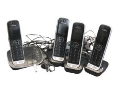 PANASONIC PORTABLE PHONE SET - with charging stations