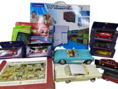 TOYS & GAMES - Lexi book tv game console, diecast vehicles in bubble packs for Shell. Also, Burago