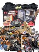 STAR WARS - a boxed Episode 1 Galactic Battle Game and other Star Wars items, ETC