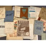 EPHEMERA - Colwyn Bay and other historical items including programme for Odeon Theatre April 1939