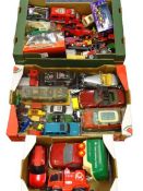 BOXED & LOOSE COLLECTABLE DIECAST VEHICLES & LARGER TOYS - a quantity (within 3 boxes)