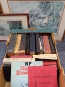 VINTAGE WELSH BIBLES & BOOKS, E EMRYS JONES limited edition print, ETC, the Jones print titled 'Y