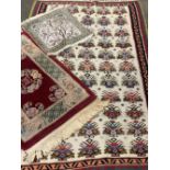 RUGS, RUNNERS & MATS (3) - an assortment, 170 x 112cms, 100 x 62cms and 50 x 47cms