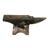 BLACKSMITH'S ANVIL, 25cms H, 58cms W, 20cms D