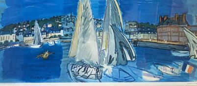 RAOUL DUFY prints (5) - to include Tate & Palace Gallery copies, 43 x 58cms the largest