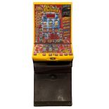 ARCADE FRUIT MACHINE 'PIE FACTORY', 180cms H, 68cms W, 66cms D