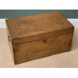 CAMPHORWOOD CHEST, 39cms H, 75cms W, 43cms D