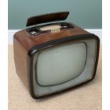 VINTAGE TELEVISION - Murphy, in wooden case, 41cms H, 52cms W, 46cms D, type V410