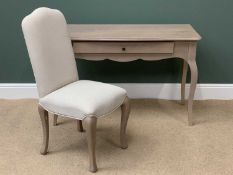 JOHN LEWIS FURNITURE - 'Etienne' single drawer dressing table on cabriole supports with scalloped