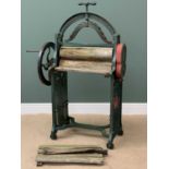 VINTAGE MANGLE - S D Thomas of St Asaph, 155cms H, 109cms W, 53cms D