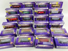 ASSORTED DAPOL 00 GAUGE ROLLING STOCK, purple boxed with Made in Wales logo (24) Comments: as new,