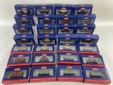 ASSORTED BACHMANN BRANCH-LINE 00 GAUGE ROLLING STOCK, red-based blue boxes (37) Comments: almost all