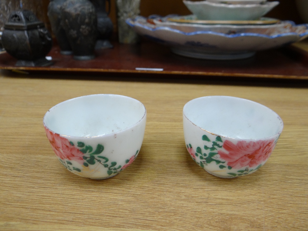 ASSORTED ORIENTAL ORNAMENTS & PORCELAIN, including pair Chinese carved marble seals, 18cms high, - Image 6 of 29