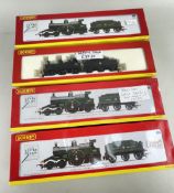 FOUR HORNBY 00 GAUGE STEAM LOCOCMOTIVES, comprising two ltd edn R2614 GWR Dean Class 3031 'Lorna