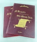 COLLECTION OF OLD WELSH AIRS, VOLUMES I & II, Nicholas Bennett (1823-1899) 500 Welsh airs under
