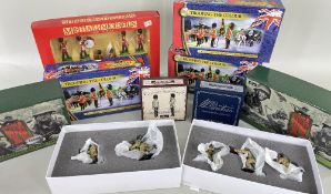 ASSORTED BRITAINS SETS: including set 40110 Receiving the Colour Welsh Guards, set 40112 Unfurling