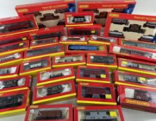 ASSORTED HORBY 00 GAUGE GOODS WAGONS, including three R6289 Assorted Wagons sets etc. (42) Comments: