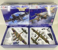 TWO CORGI 1:72 SCALE MODELS WWII BOMBERS, comprising ltd edn Collector Club, Avro Lancaster B Mk.III