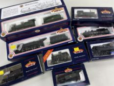 EIGHT BACHMANN BRANCH LINE LOCOMOTIVES & A BRAKE VAN, including 31-342 04 Diesel shunter D2264, 33-