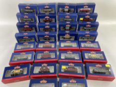 ASSORTED BACHMANN BRANCH-LINE 00 GAUGE ROLLING STOCK, red-based blue boxes (36) Comments: almost all