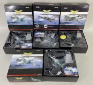 FOUR CORGI 1:72 SCALE MODELS POST WAR MILITARY JETS, ltd edns, comprising two A-4M USN Skyhawks,