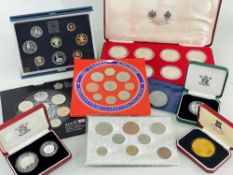 SPINK 1977 JUBILEE SILVER PROOF 8 COIN SET, with Rep. Seychelles 25 rupees, Tristan da Cunha 25