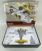 CORGI 1:72 'NOSE ART' SCALE MODEL OF USAF BOEING B17G "A Bit O' Lace" BOMBER, ltd edns, 447th BG,