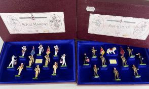 BRITAINS LIMITED EDITIONS: set 5190 The Parachute Regiment no. 3818/6000 and set 5289 The Royal