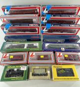 ASSORTED 00 GAUGE LIMA TRAINS, ROLLING STOCK & COACHES, with a few by Electrotren, Flangeway and