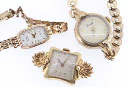 LADIES WRISTWATCHES comprising 9ct gold Rotary wristwatch with 9ct gold bracelet, 10.3gms,