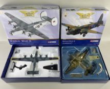 TWO CORGI 1:72 SCALE MODELS WWII BOMBERS, comprising Vickers Wellington Mk.X - HZ950:Z, No. 99