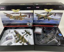 TWO CORGI 1:72 SCALE MODELS WWII BOMBERS, ltd edn, comprising Halifax B.III - LK797/LK-E, No.578