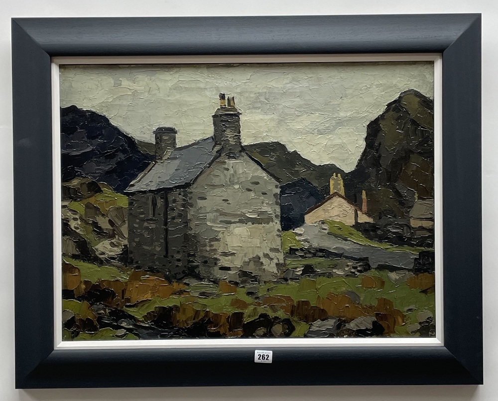 ‡ SIR KYFFIN WILLIAMS RA oil on canvas - Image 2 of 3