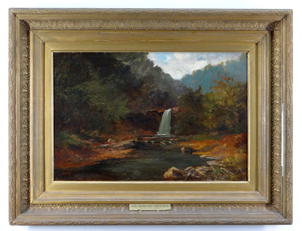 WALTER W GODDARD oil on canvas