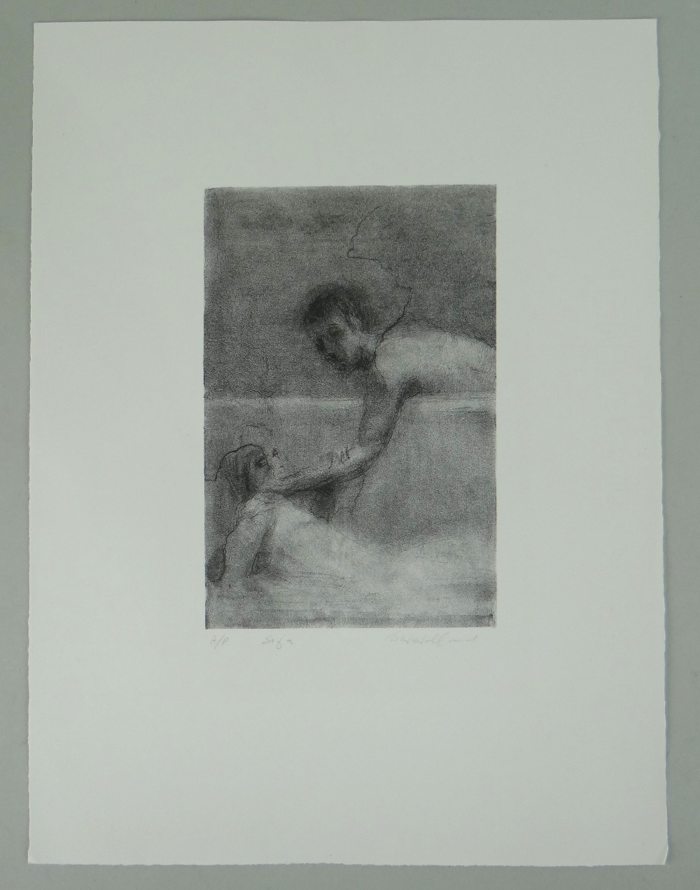 ‡ HARRY HOLLAND two artist's proof monochrome prints - Image 2 of 3