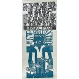 ‡ PAUL PETER PIECH two-colour lithograph