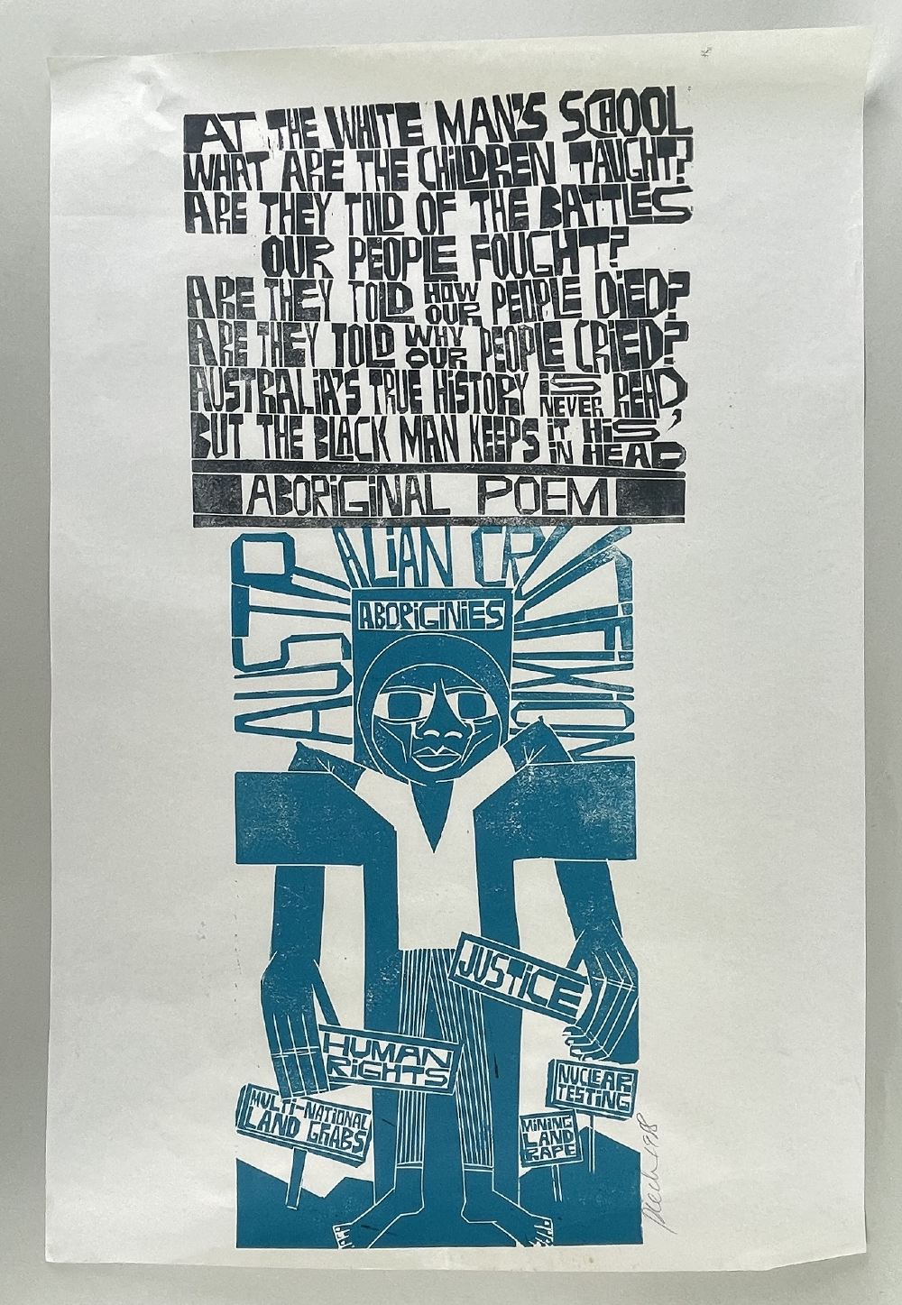 ‡ PAUL PETER PIECH two-colour lithograph - Image 2 of 3